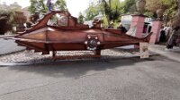 Portmerion with Eugene and Kristina. Steampunk convention was on.